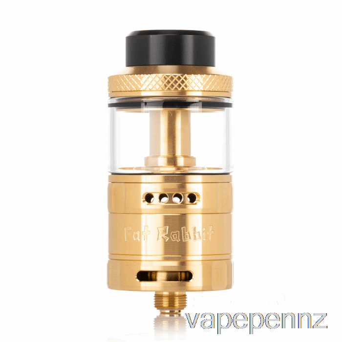 Hellvape Fat Rabbit Solo 25mm RTA Gold VAPE NZ